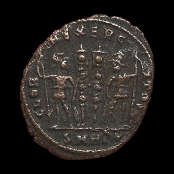 Producto - Constancio II (337-340 DC) Centenional. Heraclea - GLORIA EXERCITVS