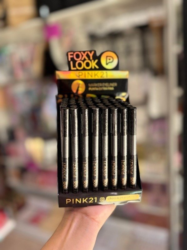 Producto - CAJA X48U DELINEADOR EN FIBRA FOXY LOOK PINK21 20 OFF
