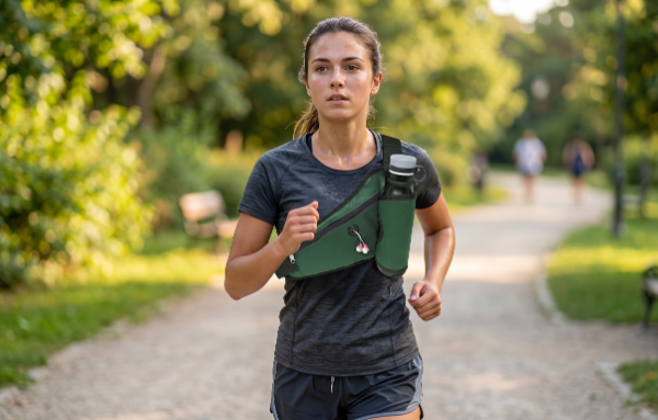 Producto - RIÑONERA RUNNING - VERDE MUSGO