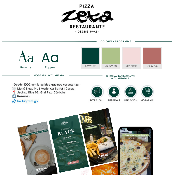 Producto - PIZZA ZETA - SUC. GENERAL PAZ