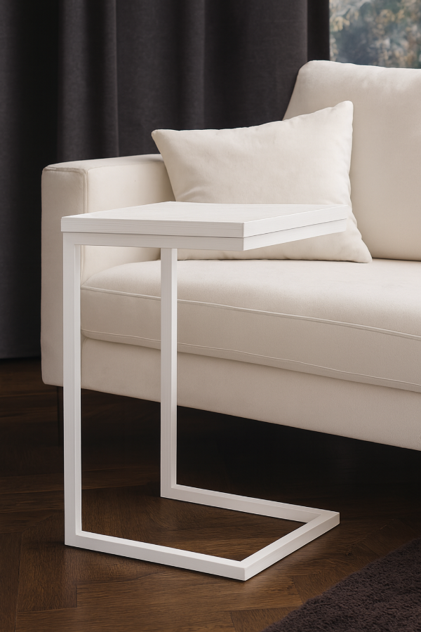 Producto - Mesa de Arrime Sillón color Blanca !!!