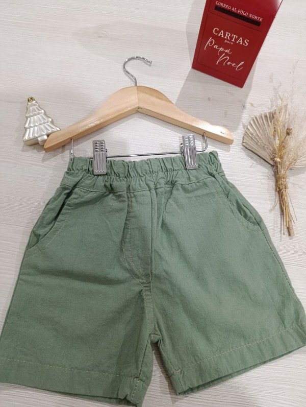 Producto - Bermuda Tusor Verde