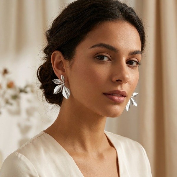 Producto - Aros Medal Silver - 2