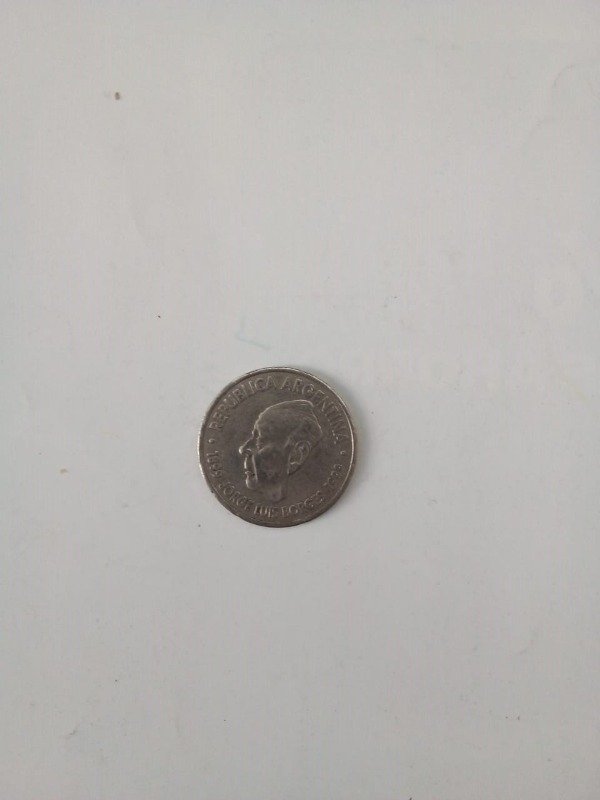 Producto - Moneda 2 pesos Borges Laberinto - Argentina 1999