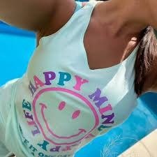 Producto - Musculosa algodón happy