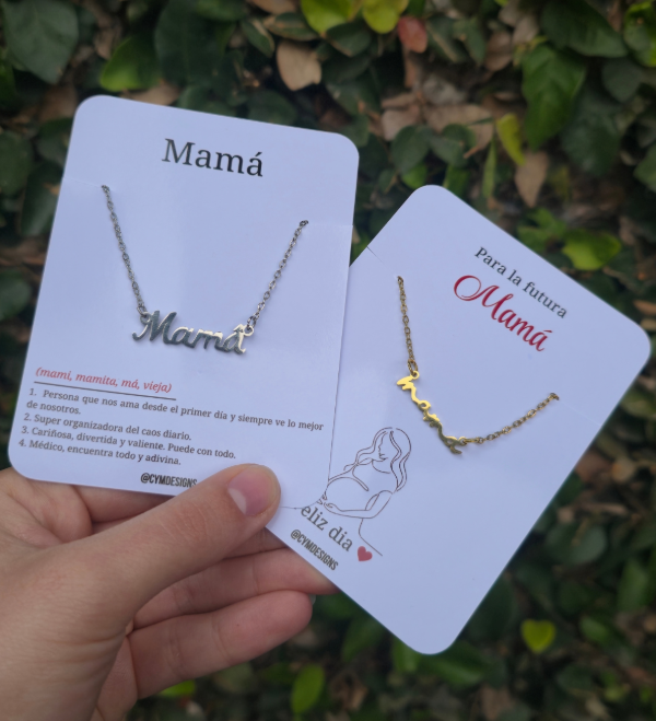 Producto - Collar mama clasico A.Q - 0