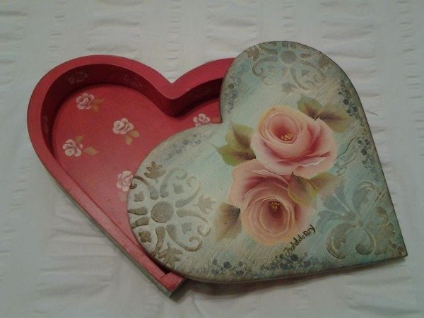 Producto - Caja corazón en 9mm