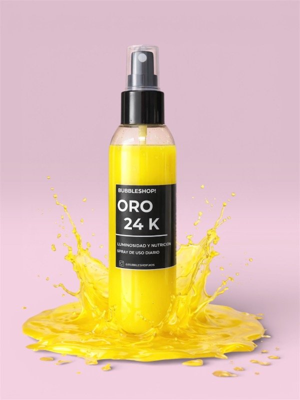 Producto - Spray Oro 24k