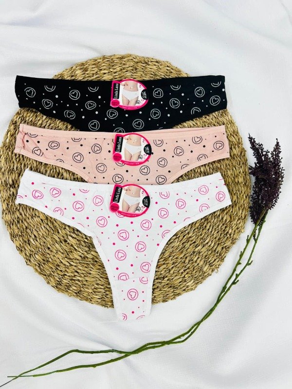 Producto - Art. 5715-22- LINDA LUNA-- Docena Colaless Algodon