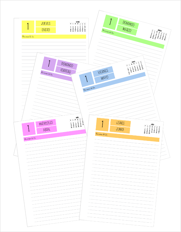 Producto - Agenda diaria 2026