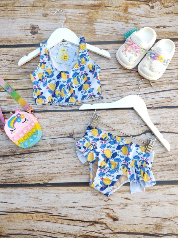Producto - Bikini Lemon U.V +50 Talles de 3 a 6 años