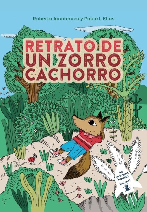 Producto - Retrato de un zorro cachorro. Roberta Iannamico, Editorial Ralenti
