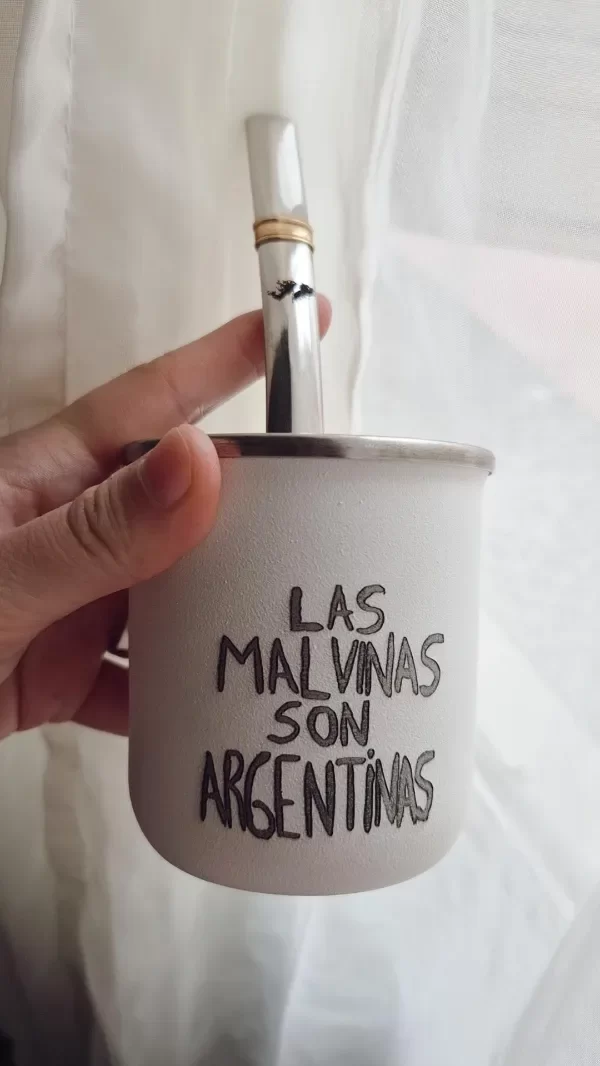 Producto - Mate+bombilla las Malvinas son argentinas - 0