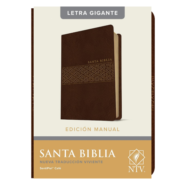 Producto - Biblia Nueva Traducción Viviente Ntv Letra Gigante Café