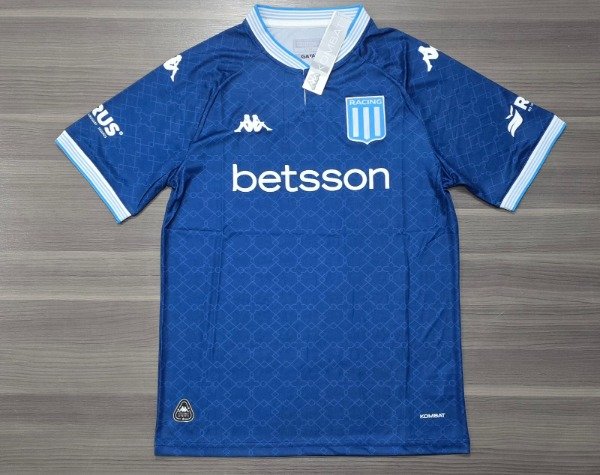 Producto - Camiseta Racing Club suplente  2025 Kappa TALLES (M/L/XXL/XXXXL)