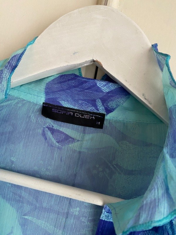Producto - Camisa estampada con volados - 3