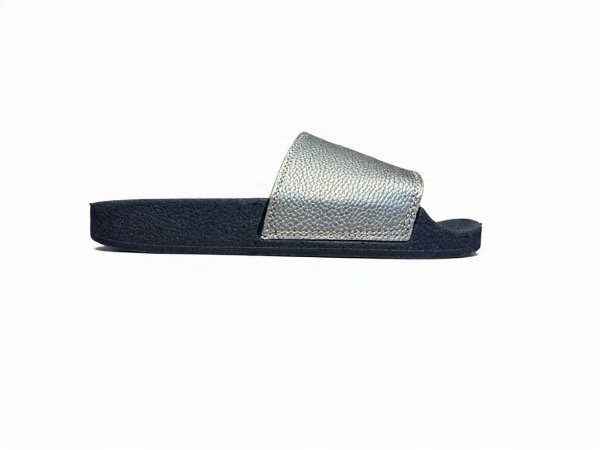 Producto - Sandalia efecto cuero oro