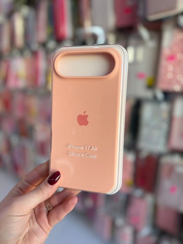 Producto - Silicone case Iphone 17 air salmon