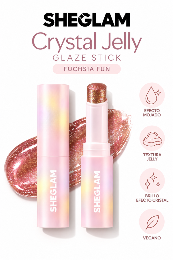 Producto - Crystal Jelly Glaze Stick - Fuchsia Fun - 0