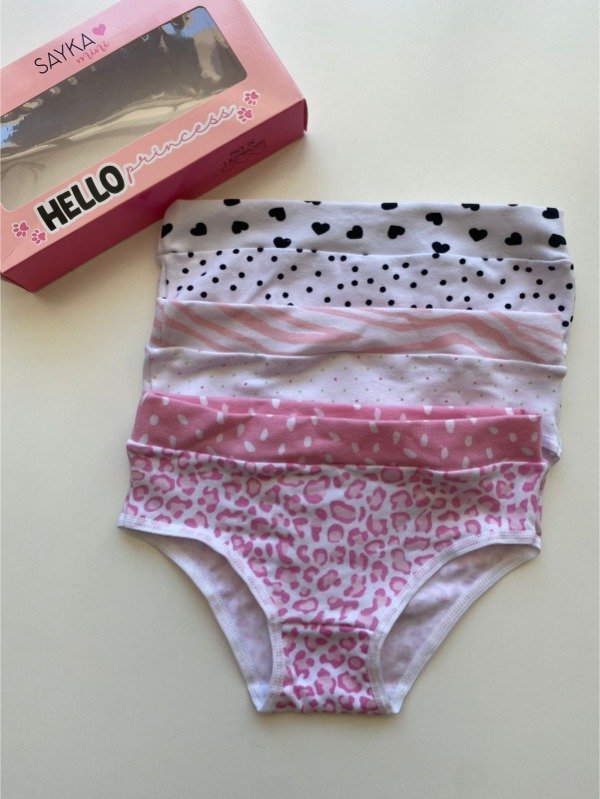 Producto - PACK X3 Bombacha de nena algodon - COD 752