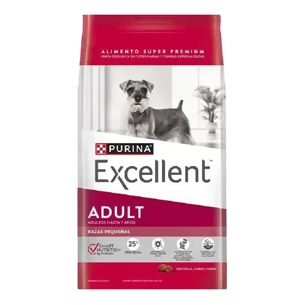 Producto - Alimento Excellent Perro Adulto raza Pequeña