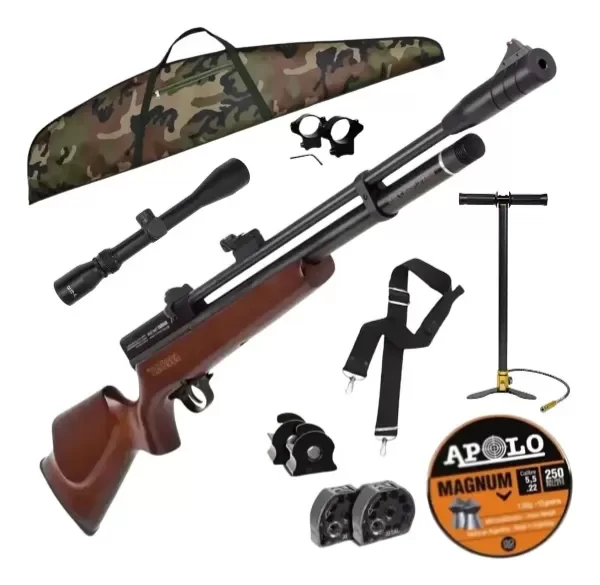 Producto - Rifle de Aire Comprimido PCP BEEMAN 6.35 mm (.25) + Inflador