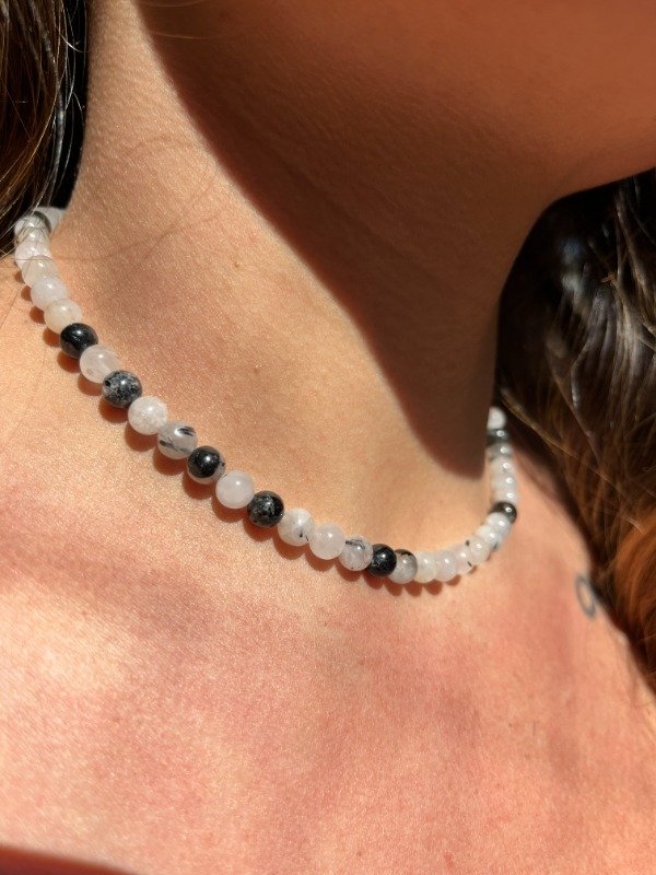 Producto - Choker Cuarzo Aturmalinado