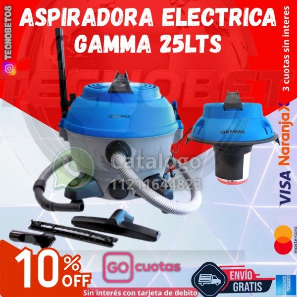 Producto - ASPIRADORA ELECTRICA GAMMA 25LTS