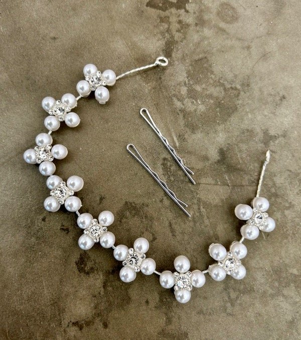 Producto - Tocado perlas