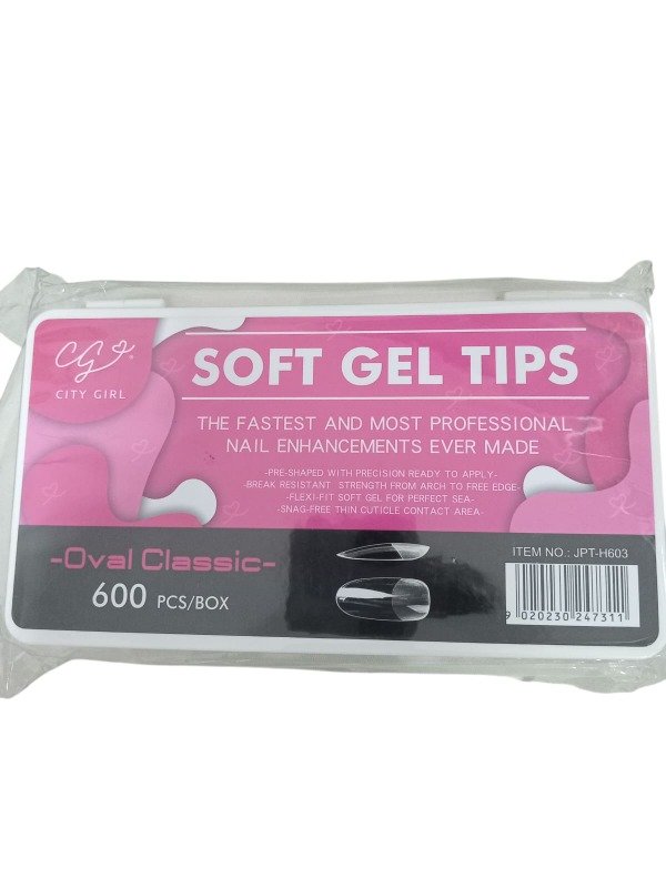 Producto - Tips para uñas gel soft x 600 uni.