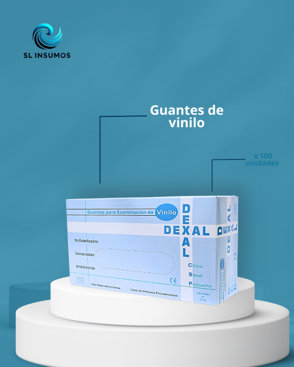 Producto - Guantes descartables vinilo