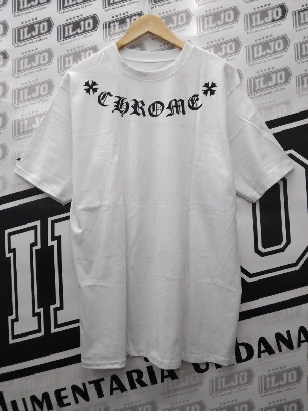 Producto - REMERA OVER ECO CHROME BLANCO