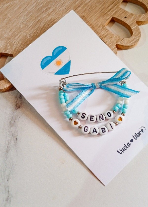 Producto - Escarapelas con nombre I