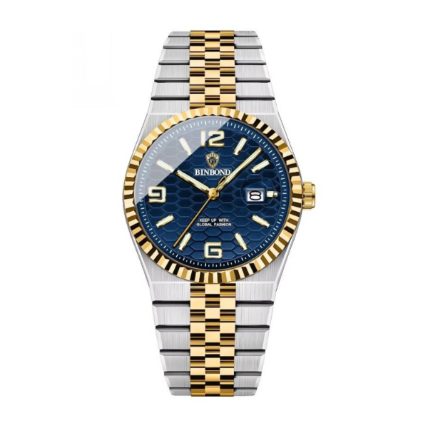 Producto - Binbond Plateado/Dorado Cara Azul