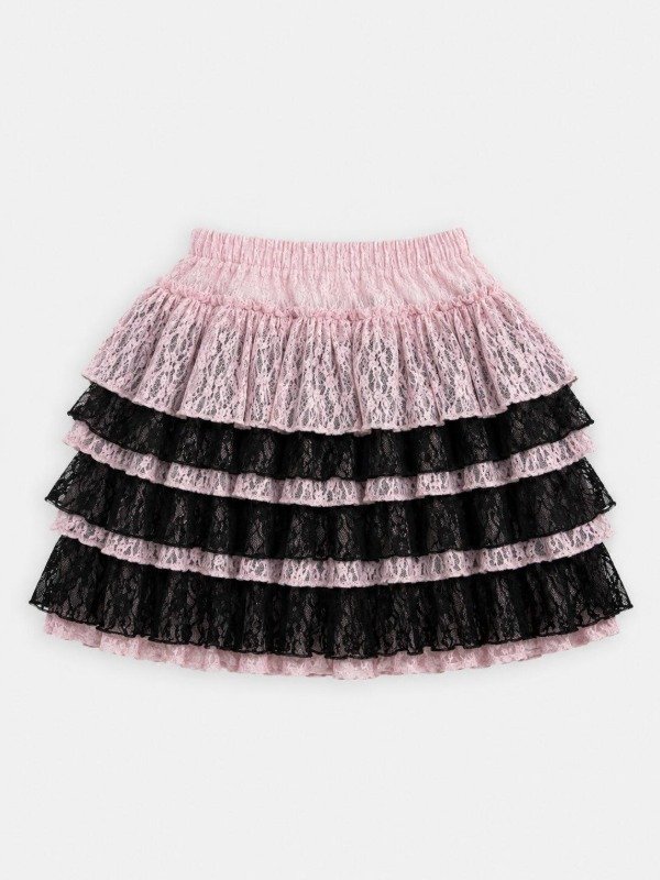 Producto - Pollera " pink black" - 0
