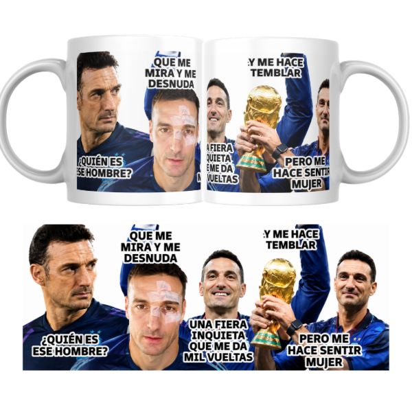 Producto - Taza - Seleccion - Lionel Scaloni