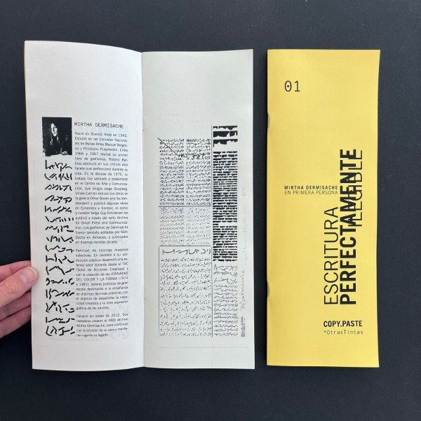 Producto - Copy.Paste [ Artistas del libro ] CP01 Mirtha Dermisache