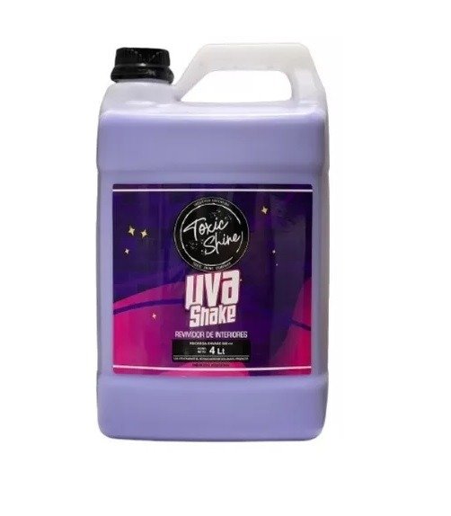 Producto - TOXIC SHINE UVA SHAKE BIDON 4 LTS REVIVIDOR INTERIOR