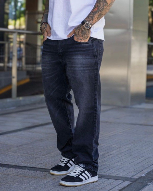 Producto - Jean Mom Gris Oscuro - 1