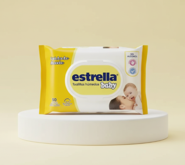 Producto - Estrella toallitas húmedas Cuidado Diario x50 unidades