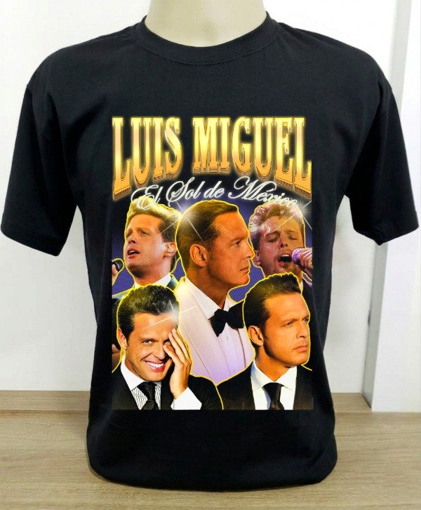 Producto - Remera  unisex Luis Miguel