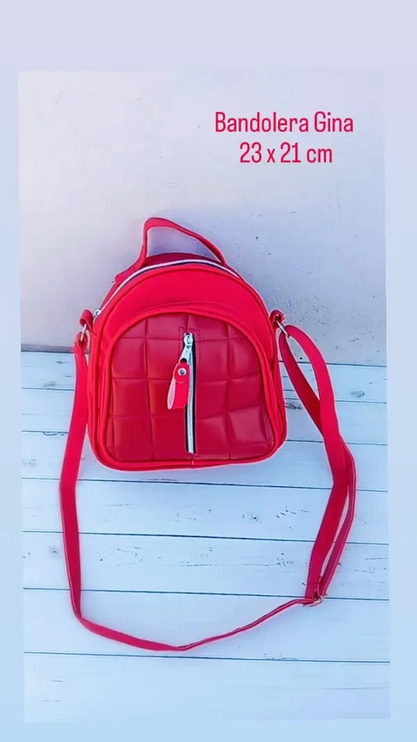 Producto - BANDOLERA GINA ROJA