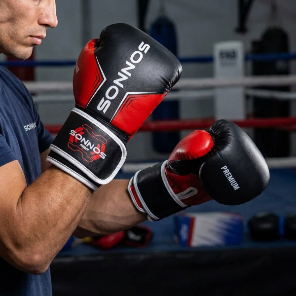 Producto - Guante De Boxeo 16 Onz Thunder Box Sgr 4.0 Sonnos Color Rojo Talle 16oz