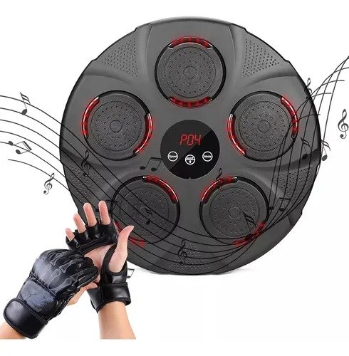 Producto - Set De Boxeo Para Entrenamiento Músical Luz Led Bluetooth