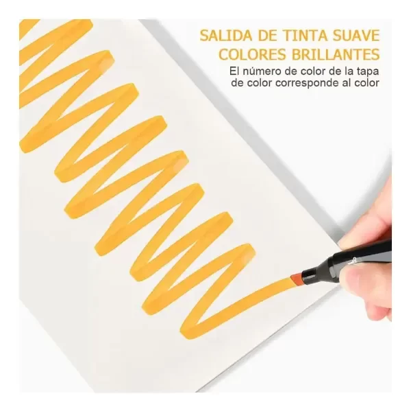 Producto - Set de plumones x80 unidades Fibrones- Fibras