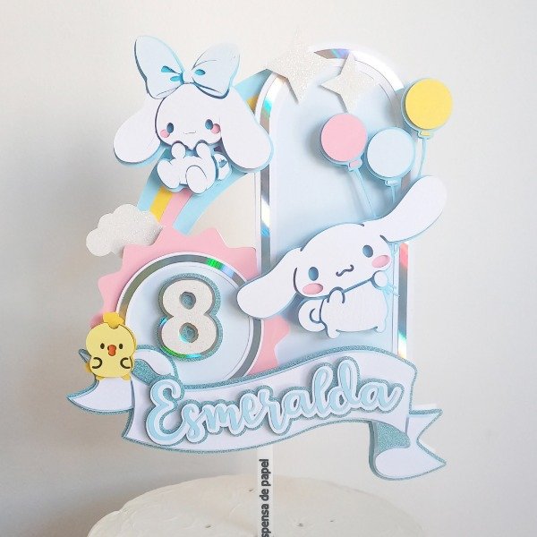Producto - Deco torta 3D Cinnamoroll
