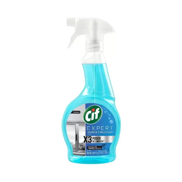 Producto - LIMPIADOR CIF VIDRIO EXPERT 500 ML (7791290795617)