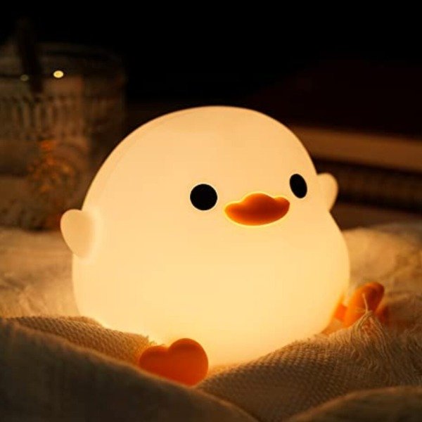 Producto - Lampara velador silicona Patito RGB
