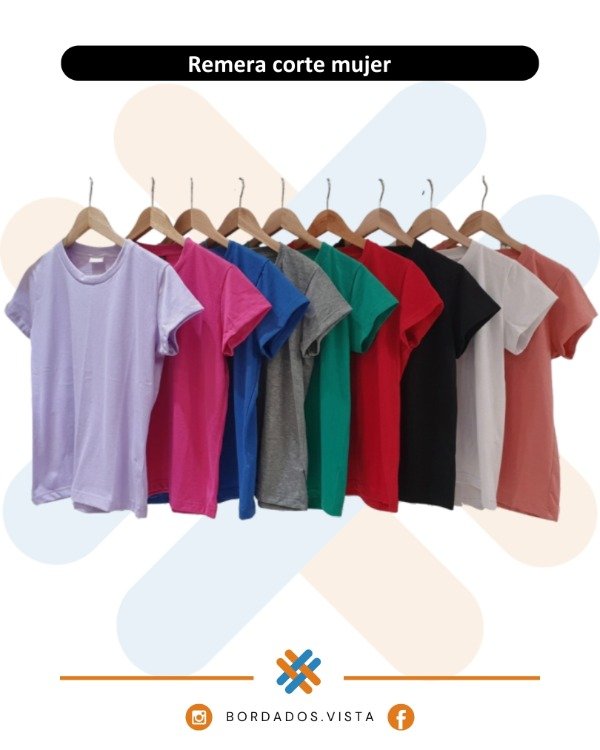 Producto - Remera corte Mujer - 1