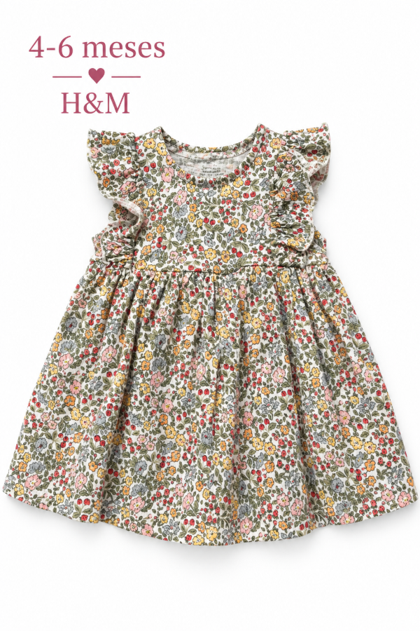 Producto - Vestido floral HyM 4-6 meses - 0